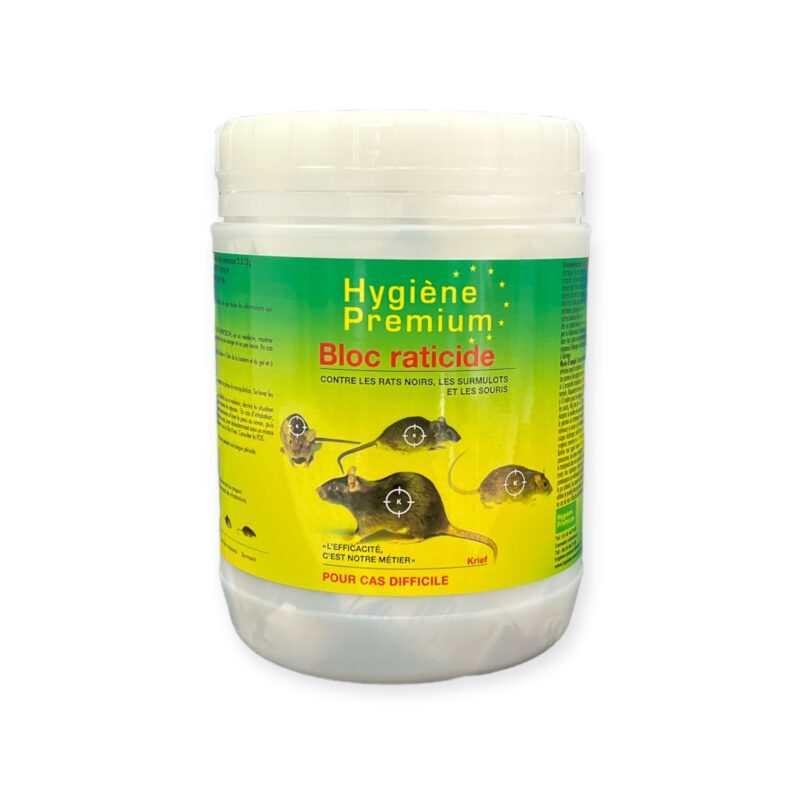 Raticide Protecta Blocs 300g - Action Rapide - Idéal Milieu Humide - Neuf